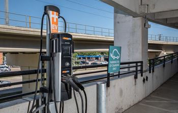 electric charging room at Inwood Apartments in Dallas, TX